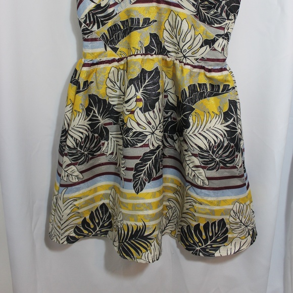 H&M shimmer silver dress Size 14 - Picture 2 of 7